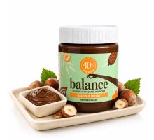 Balance mléčný krém s lískovými oříšky 40%, 250g Balance mléčný krém s lískovými oříšky 40%, 250g
