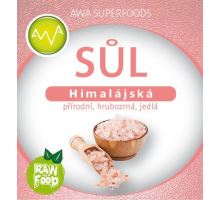 AWA superfoods Himalájská sůl hrubozrná růžová 500g