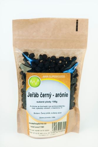 AWA superfoods Arónie - Černý jeřáb 100g