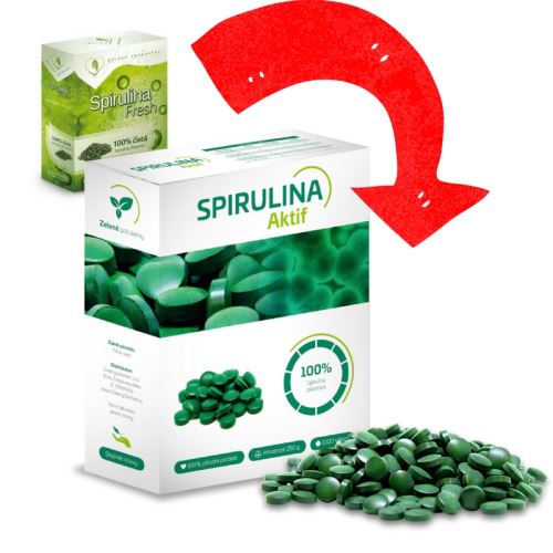 Spirulina srovnání v ČR