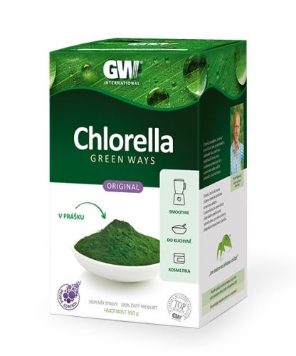 Chlorella Green Ways v prášku 350g
