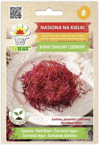 Červená řepa - semena na klíčky 10g