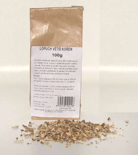 AWA herbs Lopuch větší kořen 100g