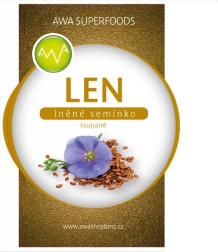 AWA superfoods Lněné semínko loupané 1000g
