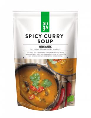 Auga, Pikantní Curry polévka BIO 400g