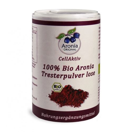 CellActiv Arónie (černý jeřáb, jeřabina) 100% Bio - prášek 100 g v dóze