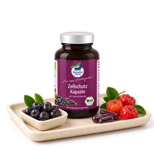 Aronia Original CellAktiv BIO – arónie s acerolou 120 kapslí