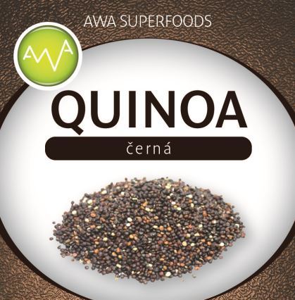AWA superfoods quinoa černá 500g