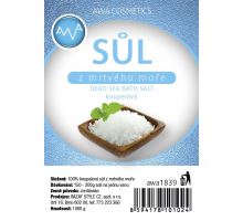 AWA cosmetics Sůl z Mrtvého moře koupelová 1000g