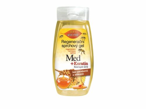 Regenerační sprchový gel MED a keratin 260ml