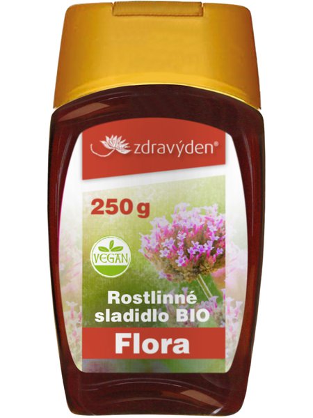 Aspen team s.r.o, Zdravý den Rostlinné sladidlo Flora BIO 250g