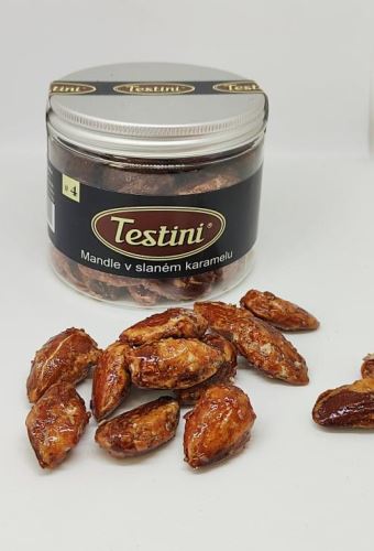 Testini - mandle v slaném karamelu 90g