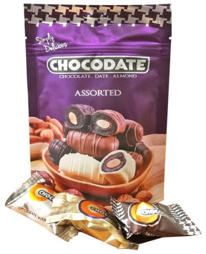 Chocodate mandle mix 3 druhů čokolády ASSORTED 100g