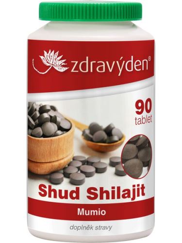 Shud Shilajit, mumio 90 tablet, 37,8g