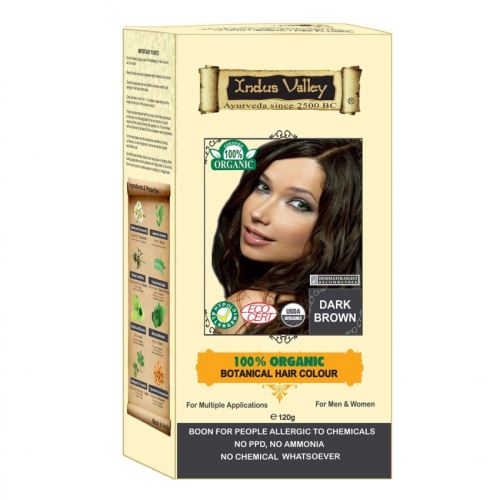 BIO organic Henna Organická barva na vlasy Dark Brown