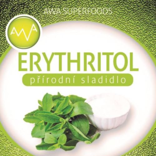 AWA superfoods Erythritol, přírodní sladidlo 500g