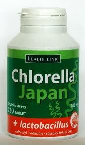 Chlorella Japan + lactobacillus 750 tbl.