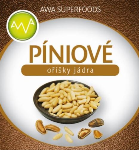 AWA superfoods Piniové oříšky jádra 1000g