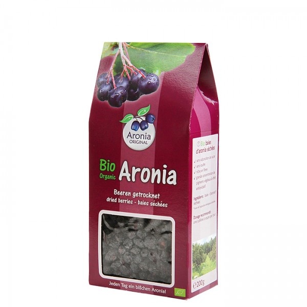 Arónia originál Arónie BIO (černý jeřáb, jeřabina), sušené plody 200 g