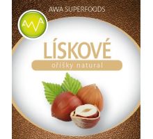 AWA superfoods Lískové oříšky natural 500g AWA superfoods Lískové oříšky natural 500g