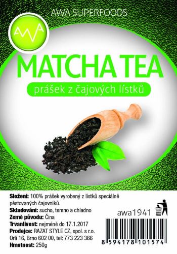 Matcha, zelený čaj