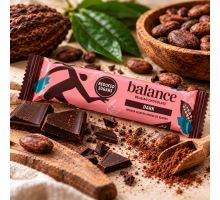 BALANCE tyčinka  hořká čokoláda 35g bez cukru (1)