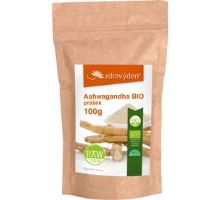 Ashwagandha BIO RAW prášek 100g