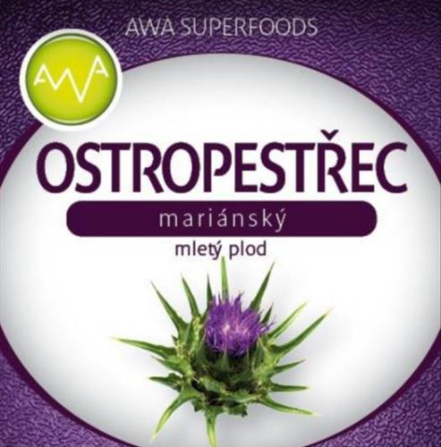 AWA superfoods Ostropestřec mariánský mletý plod 500g