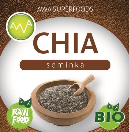 AWA superfoods Chia semínka BIO 500 g