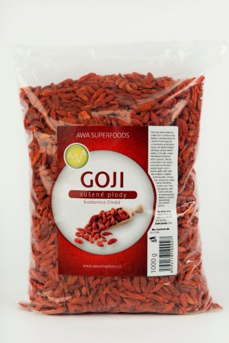 AWA superfoods Goji Kustovnice čínská sušené plody