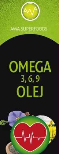 AWA superfoods olej omega 3, 6, 9 500 ml
