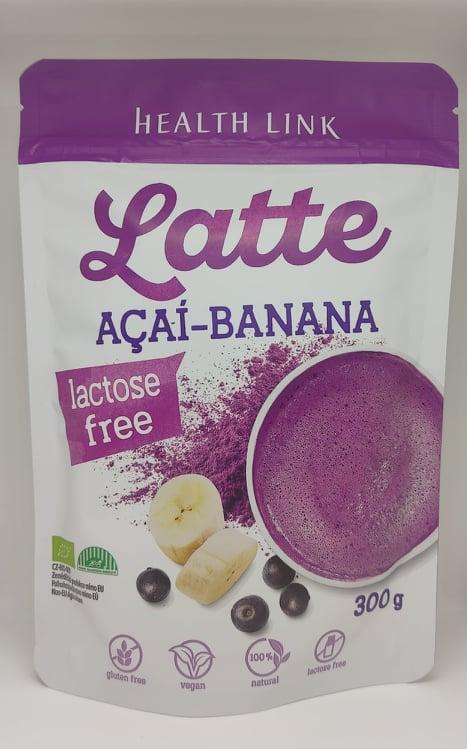 HEALTH LINK Organic Acai, banana BIO latte 300g