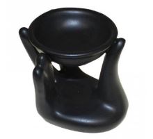 Aromalampa Ruka černá