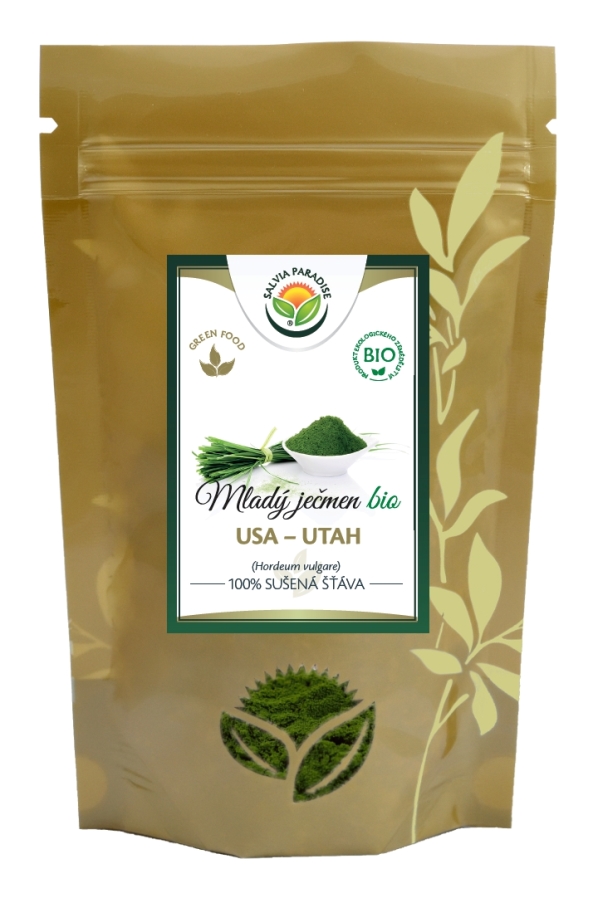 Salvia Paradise Mladý zelený ječmen - 100% sušená šťáva 250g