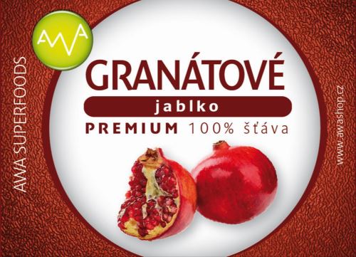 Granátové jablko PREMIUM 100% šťáva 500ml