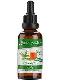 Stevia plus kapky 50ml, natural