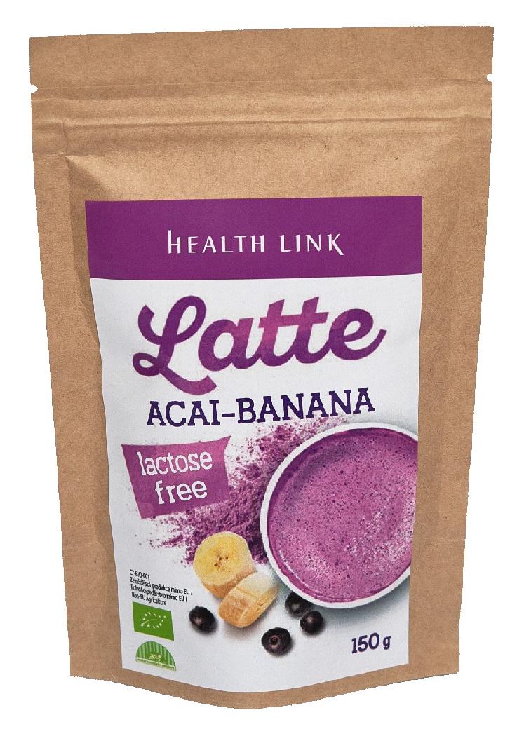 HEALTH LINK Latte Acai, Banana BIO 150g