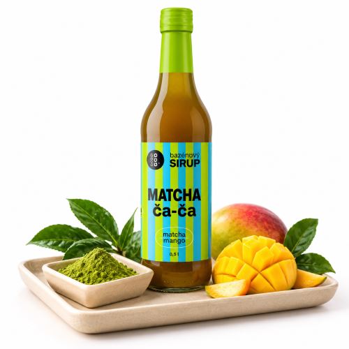 Sirup KOLDOKOL MATCHA ča-ča mango + matcha 500 ml