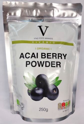 VIVEBIO Organic ACAI Berry powder BIO 250g