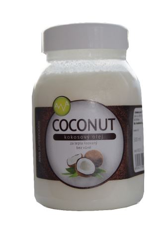 AWA superfoods Kokosový olej COCONUT 500ml