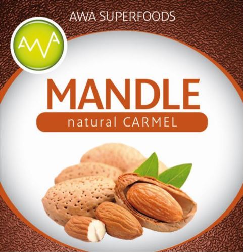 AWA superfoods mandle natural Carmel 1000g