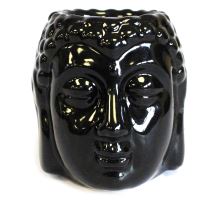 Aromalampa Hlava Buddha černá malá