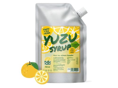 Yuzu Syrup 750ml - pouch
