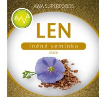 AWA superfood lněné semínko zlaté 1000g AWA superfood lněné semínko zlaté 1000g